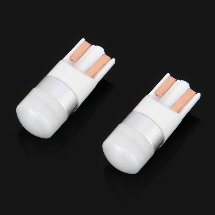 2 PZ T10/W5W/194/501/168 1W 70LM 6000K Lampadina LED bianca Lampada da lettura per auto Luce d'ingombro, DC 12V, 2 PCS 1W 70LM 6000K