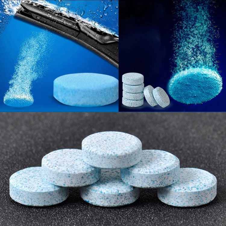 12 pezzi di tergicristallo solido per auto, per la pulizia dei vetri del parabrezza, per la pulizia dei vetri, compresse per rondella (1 pezzo = 4 litri di acqua), 12 PCS Glass Cleaner
