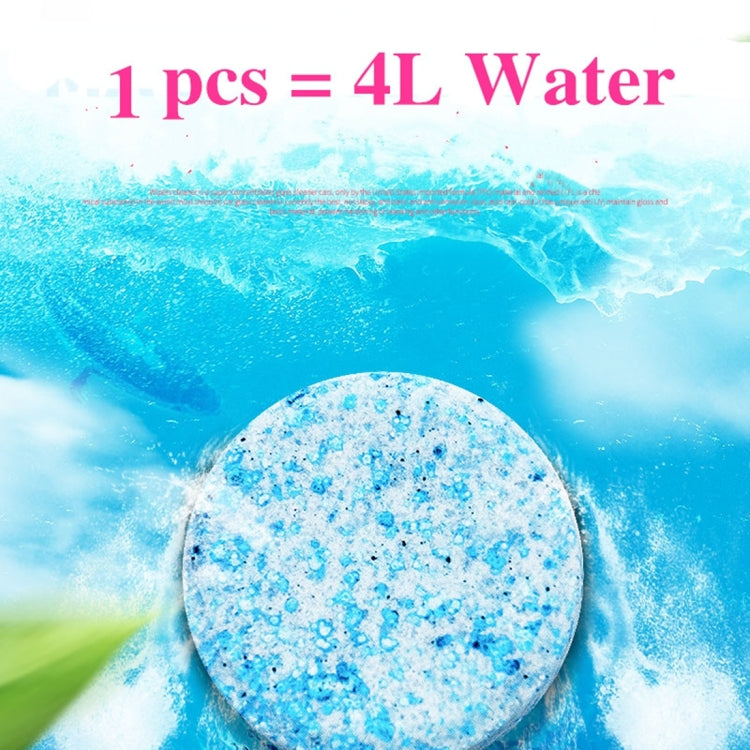 12 pezzi di tergicristallo solido per auto, per la pulizia dei vetri del parabrezza, per la pulizia dei vetri, compresse per rondella (1 pezzo = 4 litri di acqua), 12 PCS Glass Cleaner