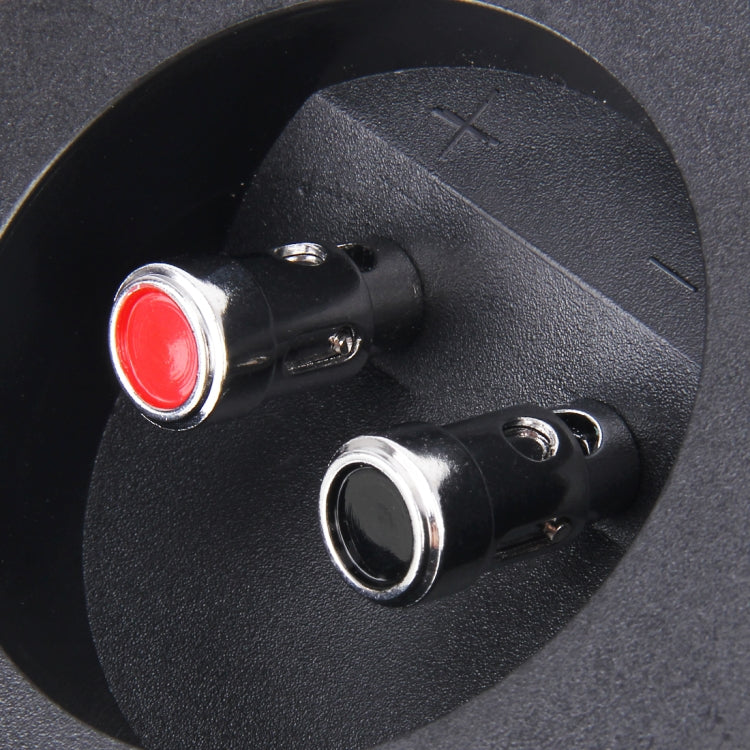 2 pezzi fai da te per casa auto altoparlante a 2 vie scatola terminale tazza subwoofer tappi per collegamento stereo, Car Stereo Binding Post