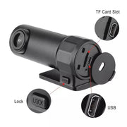 Mini telecamera da cruscotto per auto Monitor WiFi Full HD Dashcam Videoregistratore Videocamera Rilevazione movimento, supporto scheda TF e Android e IOS, K602