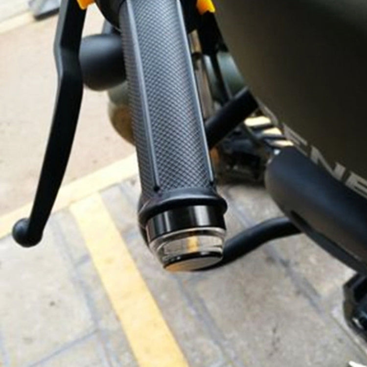 Lampada LED manubrio moto con indicatori direzionali laterali 2 p