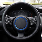 Decorazione dell'autoadesivo della disposizione della copertura dell'anello della lega di alluminio del volante automatico dell'automobile per Jaguar, For Jaguar