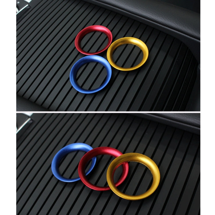 Decorazione adesiva in lega di alluminio con pulsante di avviamento del motore dell'auto per Mazda, For Mazda