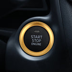 Decorazione adesiva in lega di alluminio con pulsante di avviamento del motore dell'auto per Mazda, For Mazda