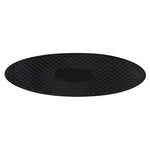 Tappetino antiscivolo per cruscotto in gomma morbida ovale per auto per telefono / GPS / MP4 / MP3, dimensioni: 30 * 9,5 cm, Oval Soft Rubber Mat