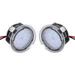 2 PZ DC 12V 2W 6000K 120LM 18-LED Specchietto retrovisore laterale Lampada per luci per Ford 2013-2017 Explorer/2015-2017 Taurus/2015-2017 Edge/2015-2017 Mondeo, For Ford 2013-2017 Explorer