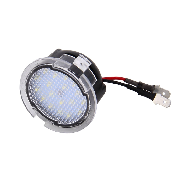 2 PZ DC 12V 2W 6000K 120LM 18-LED Specchietto retrovisore laterale Lampada per luci per Ford 2013-2017 Explorer/2015-2017 Taurus/2015-2017 Edge/2015-2017 Mondeo, For Ford 2013-2017 Explorer