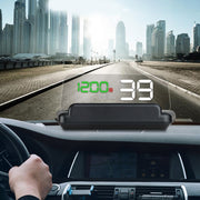 T900 GPS per auto HUD Scheda riflettente virtuale HD Head-up Display, visualizzazione velocità e distanza di guida/tempo, allarme di velocità eccessiva, tensione e bassa tensione, guida a fatica, T900  Green + White, T900 Blue + White, T900  White