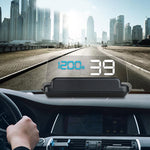 T900 GPS per auto HUD Scheda riflettente virtuale HD Head-up Display, visualizzazione velocità e distanza di guida/tempo, allarme di velocità eccessiva, tensione e bassa tensione, guida a fatica, T900  Green + White, T900 Blue + White, T900  White