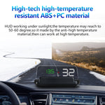 T900 GPS per auto HUD Scheda riflettente virtuale HD Head-up Display, visualizzazione velocità e distanza di guida/tempo, allarme di velocità eccessiva, tensione e bassa tensione, guida a fatica, T900  Green + White, T900 Blue + White, T900  White