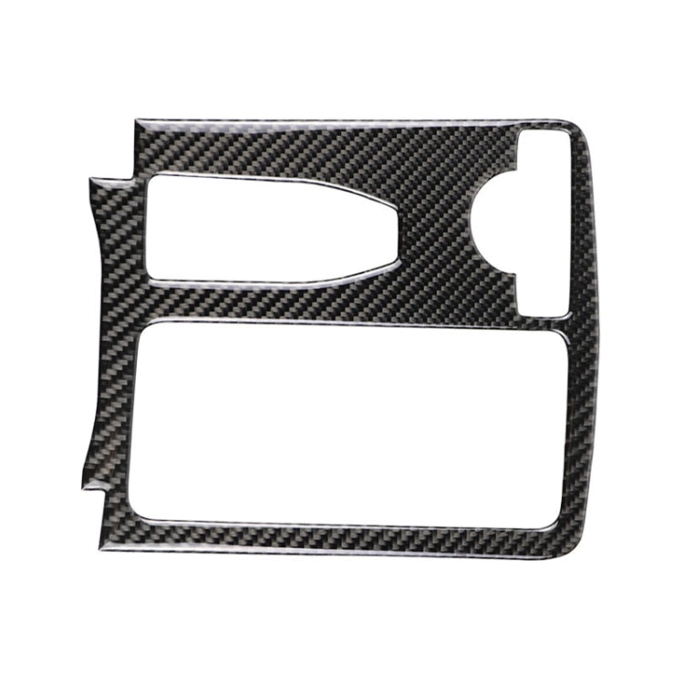 Adesivo decorativo per pannello di posizione dell'ingranaggio con guida a sinistra in fibra di carbonio per auto per Mercedes-Benz W204 2007-2013 / W212 2010-2012, Left Drive Gear Position (W212)