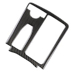 Adesivo decorativo per pannello di posizione dell'ingranaggio con guida a sinistra in fibra di carbonio per auto per Mercedes-Benz W204 2007-2013 / W212 2010-2012, Left Drive Gear Position (W212)