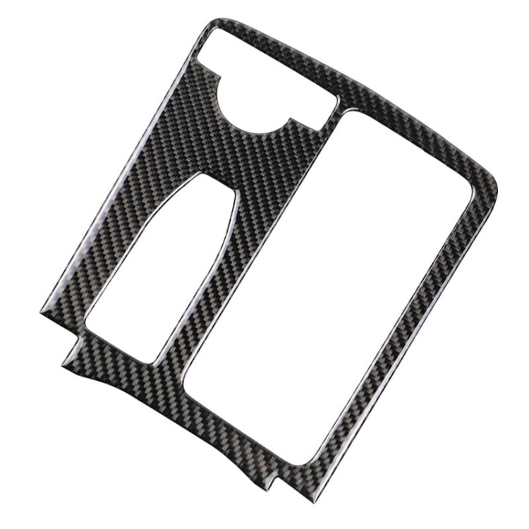 Adesivo decorativo per pannello di posizione dell'ingranaggio con guida a sinistra in fibra di carbonio per auto per Mercedes-Benz W204 2007-2013 / W212 2010-2012, Left Drive Gear Position (W212)
