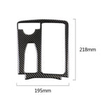 Adesivo decorativo per pannello di posizione dell'ingranaggio con guida a sinistra in fibra di carbonio per auto per Mercedes-Benz W204 2007-2013 / W212 2010-2012, Left Drive Gear Position (W212)
