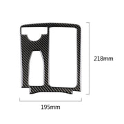 Adesivo decorativo per pannello di posizione dell'ingranaggio con guida a sinistra in fibra di carbonio per auto per Mercedes-Benz W204 2007-2013 / W212 2010-2012, Left Drive Gear Position (W212)