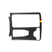 Auto Bandiera Tedesca In Fibra di Carbonio Guida A Destra Posizione del Cambio Pannello Adesivo Decorativo per Mercedes-Benz W204 2007-2013 / W212 2010-2012, Right Drive Gear Position (German Flag)