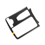 Auto Bandiera Tedesca In Fibra di Carbonio Guida A Destra Posizione del Cambio Pannello Adesivo Decorativo per Mercedes-Benz W204 2007-2013 / W212 2010-2012, Right Drive Gear Position (German Flag)