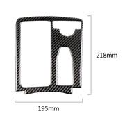 Adesivo decorativo per pannello di posizione dell'ingranaggio con guida destra in fibra di carbonio per Mercedes-Benz W204 2007-2013 / W212 2010-2012, Right Drive Gear Position (W212)