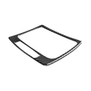 Adesivo decorativo per pannello di posizione dell'ingranaggio di guida a sinistra in fibra di carbonio da 5 pezzi per Mercedes-Benz W204 2007-2013, Left Drive Gear Position