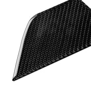 Adesivo decorativo per pannello di regolazione del sedile con guida a destra in fibra di carbonio per auto da 2 pezzi per Mercedes-Benz W204 2007-2013, Right Drive Seat Adjustment
