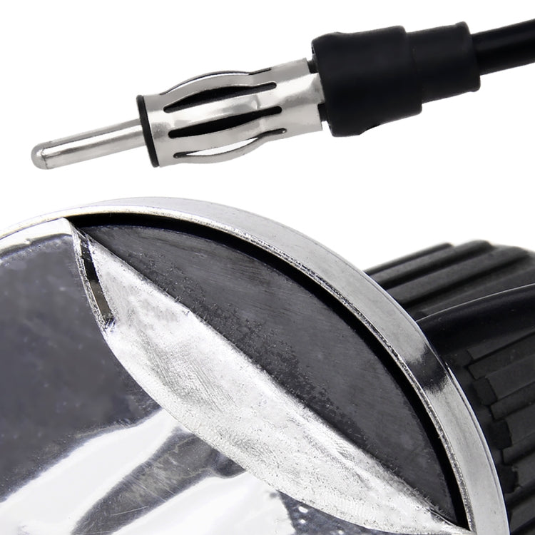 PS-5506 Antenna amplificata per auto con base magnetica per montaggio sul tetto universale per auto AM/FM, PS-5506, 11.4