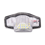 2 PZ DC 12V 2W 120LM 6000K Luce targa LED 18-SMD 3528 Lampadine Lampade per Honda JAZZ (FIT) 02-17, Odyssay 08-17, Stream 01-05, CR-V 07-17, For Honda JAZZ(FIT)