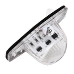 2 PZ DC 12V 2W 120LM 6000K Luce targa LED 18-SMD 3528 Lampadine Lampade per Honda JAZZ (FIT) 02-17, Odyssay 08-17, Stream 01-05, CR-V 07-17, For Honda JAZZ(FIT)