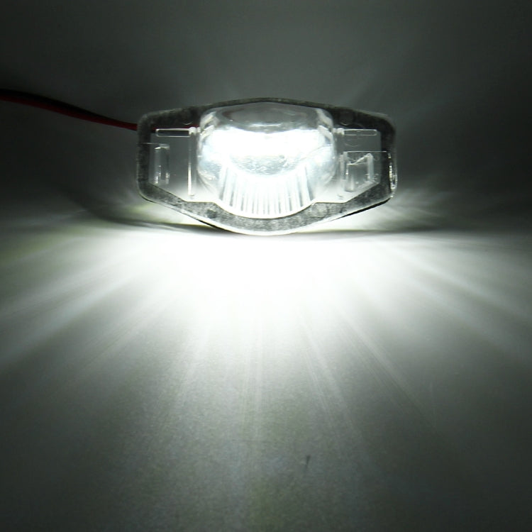 2 PZ DC 12V 2W 120LM 6000K Luce targa LED 18-SMD 3528 Lampadine Lampade per Honda JAZZ (FIT) 02-17, Odyssay 08-17, Stream 01-05, CR-V 07-17, For Honda JAZZ(FIT)