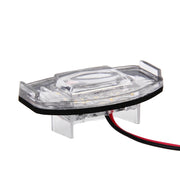 2 PZ DC 12V 2W 120LM 6000K Luce targa LED 18-SMD Lampadine Lampade per Honda Civic VII4/5D 01-05, VIII 06-17, City 4D 03-09, Lengend 99-04, For Honda Civic