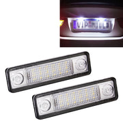2 PZ DC 12V 2W 120LM 6000K LED Luce Targa 18-SMD Lampadine Lampade per Astra F 91-98, G Estate(F69) 98-05, Opel Corsa B 93-00, Omega A 86-94, For Astra/Opel Corsa