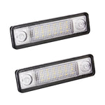 2 PZ DC 12V 2W 120LM 6000K LED Luce Targa 18-SMD Lampadine Lampade per Astra F 91-98, G Estate(F69) 98-05, Opel Corsa B 93-00, Omega A 86-94, For Astra/Opel Corsa