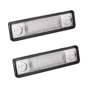 2 PZ DC 12V 2W 120LM 6000K LED Luce Targa 18-SMD Lampadine Lampade per Astra F 91-98, G Estate(F69) 98-05, Opel Corsa B 93-00, Omega A 86-94, For Astra/Opel Corsa