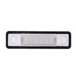 2 PZ DC 12V 2W 120LM 6000K LED Luce Targa 18-SMD Lampadine Lampade per Astra F 91-98, G Estate(F69) 98-05, Opel Corsa B 93-00, Omega A 86-94, For Astra/Opel Corsa