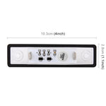 2 PZ DC 12V 2W 120LM 6000K LED Luce Targa 18-SMD Lampadine Lampade per Astra F 91-98, G Estate(F69) 98-05, Opel Corsa B 93-00, Omega A 86-94, For Astra/Opel Corsa