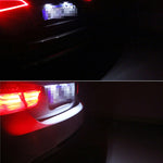 2 PZ DC 12V 2W 120LM 6000K LED Luce Targa 18-SMD Lampadine Lampade per Astra F 91-98, G Estate(F69) 98-05, Opel Corsa B 93-00, Omega A 86-94, For Astra/Opel Corsa