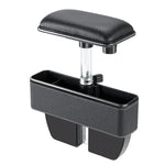 Scatola portaoggetti laterale per console multifunzionale universale per auto, tasca laterale, con cuscinetto di supporto per il gomito, with Pad