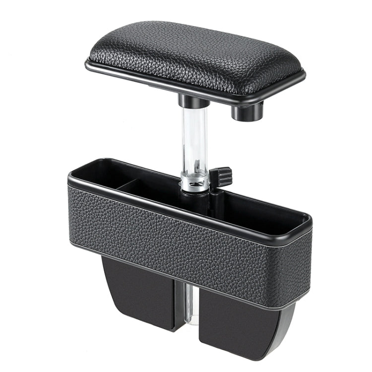 Scatola portaoggetti laterale per console multifunzionale universale per auto, tasca laterale, con cuscinetto di supporto per il gomito, with Pad
