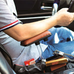 Scatola portaoggetti laterale per console multifunzionale universale per auto, tasca laterale, con cuscinetto di supporto per il gomito, with Pad