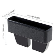 Scatola portaoggetti laterale con spazio per sedile laterale, console multifunzionale per auto universale, without Pad