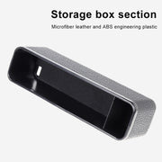 Scatola portaoggetti laterale con spazio per sedile laterale, console multifunzionale per auto universale, without Pad
