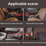 Scatola portaoggetti laterale con spazio per sedile laterale, console multifunzionale per auto universale, without Pad