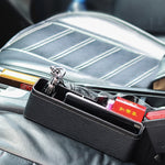 Scatola portaoggetti laterale con spazio per sedile laterale, console multifunzionale per auto universale, without Pad