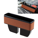 Scatola portaoggetti laterale con spazio per sedile laterale, console multifunzionale per auto universale, without Pad