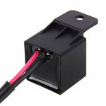 Controllo della velocità del segnale del relè lampeggiatore di direzione della luce LED universale a 2 pin per motocicli Hyper Flash, LED Light Turn Flasher