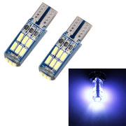 2 PZ T10/W5W/194/168/501 1,3 W 9 LED SMD 4014 80 LM 7500 K Lampada da lettura per auto Luce d'ingombro, DC 12 V (luce bianca fredda), 2 PCS 1.3W 9 LEDs