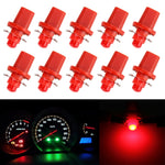 10 pezzi 0,4 W B8.5 pannello strumenti a cuneo COB LED luce cruscotto indicatore cluster lampadina, 0.4W B8.5