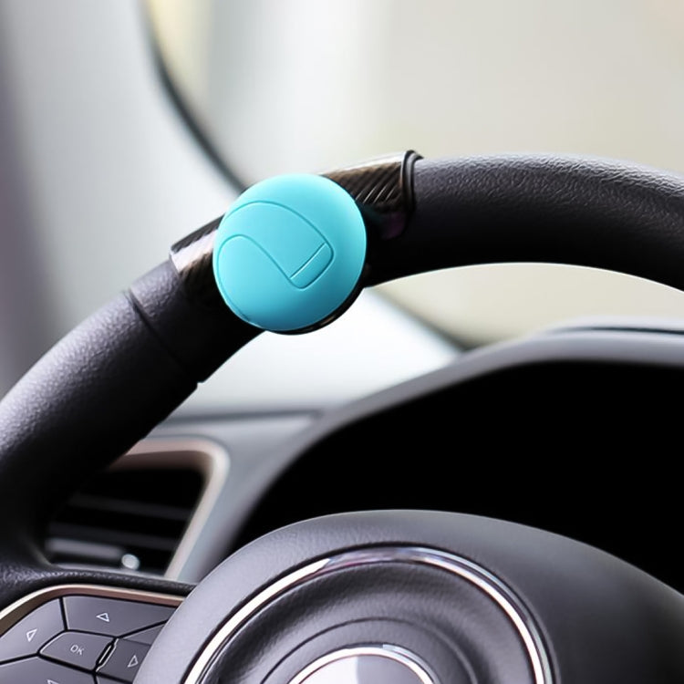 3R-2151 Car Auto Volante universale Spinner Manopola Ausiliario Booster Maniglia di controllo degli aiuti Volante per auto Booster Ruota Rinforzo Auto Spinner Manopola Palla, 3R-2151 (Black), 3R-2151 (Blue)