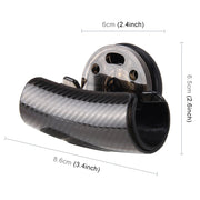 3R-2151 Car Auto Volante universale Spinner Manopola Ausiliario Booster Maniglia di controllo degli aiuti Volante per auto Booster Ruota Rinforzo Auto Spinner Manopola Palla, 3R-2151 (Black), 3R-2151 (Blue)