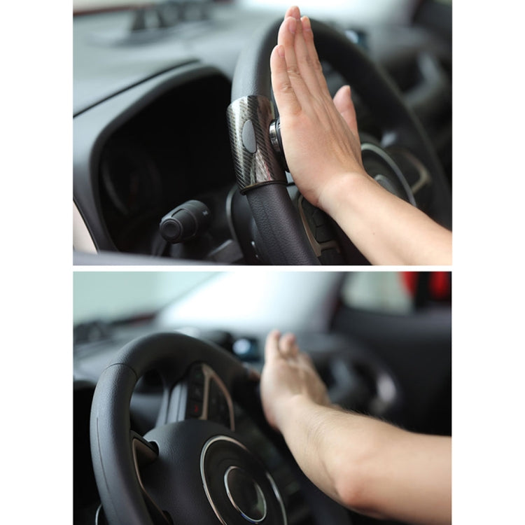 3R-2151 Car Auto Volante universale Spinner Manopola Ausiliario Booster Maniglia di controllo degli aiuti Volante per auto Booster Ruota Rinforzo Auto Spinner Manopola Palla, 3R-2151 (Black), 3R-2151 (Blue)